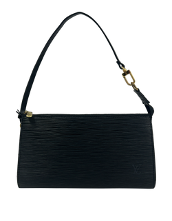 Pouch Al Hombro, Epi,Negro, AR0060, 3*